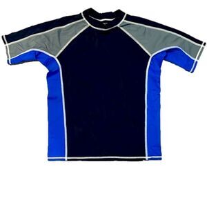 Boys Lands’ End swim top - M (10-12)